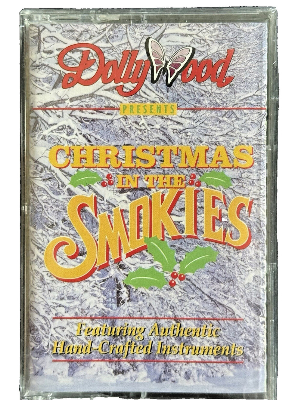1994 Dollywood Christmas in the Smokies Cassette NEW SEALED Dolly Parton Park